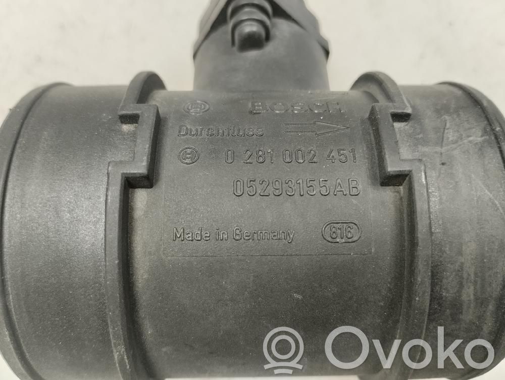 Chrysler Voyager Misuratore di portata d'aria 