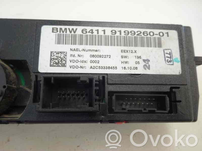 Unidad de control climatización   6411919926001