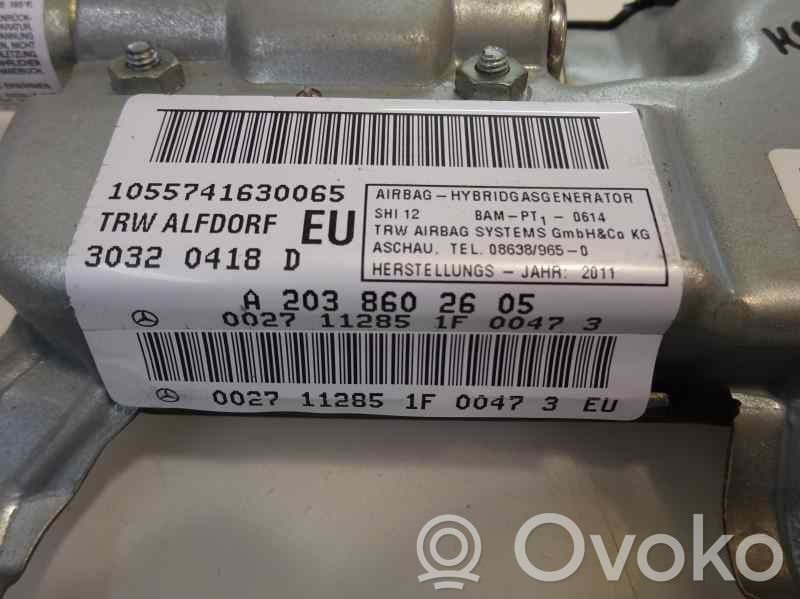 Mercedes-Benz C W203 Airbag del passeggero 