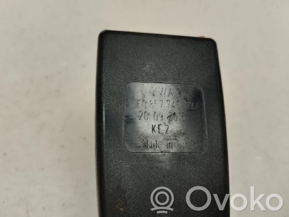 Seat Leon (5F) Hebilla del cinturón de seguridad trasero 