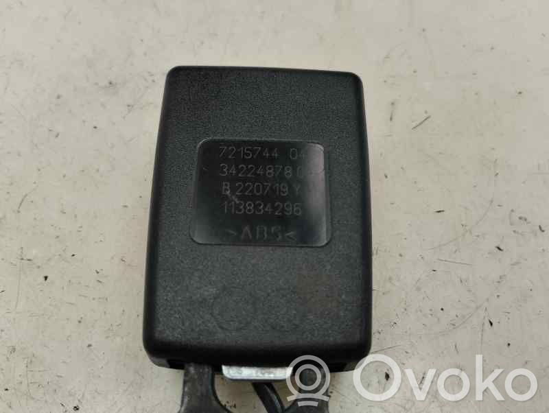 BMW X1 F48 F49 Klamra środkowego pasa bezpieczeństwa fotela tylnego 