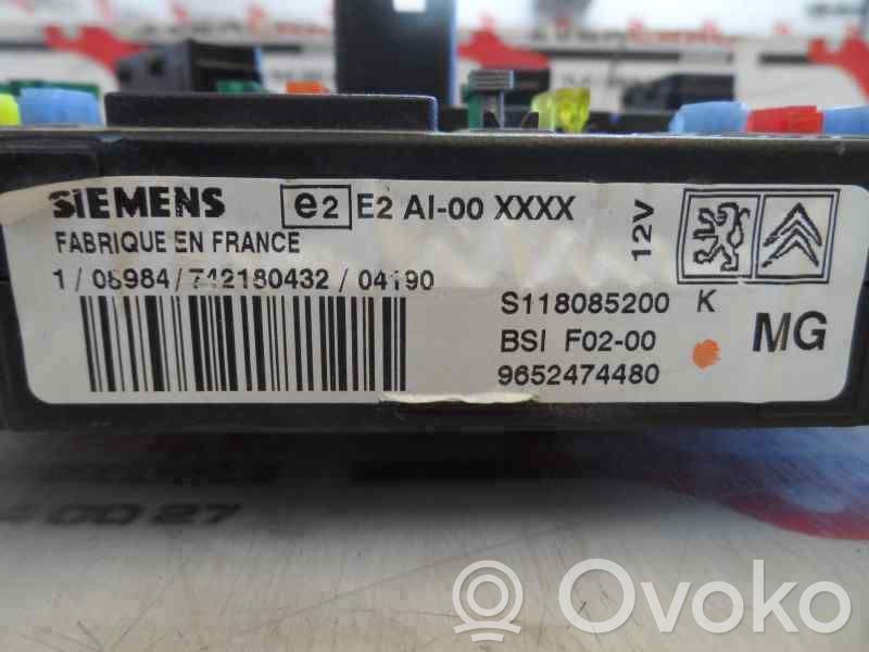 Módulo de fusible   S118085200K