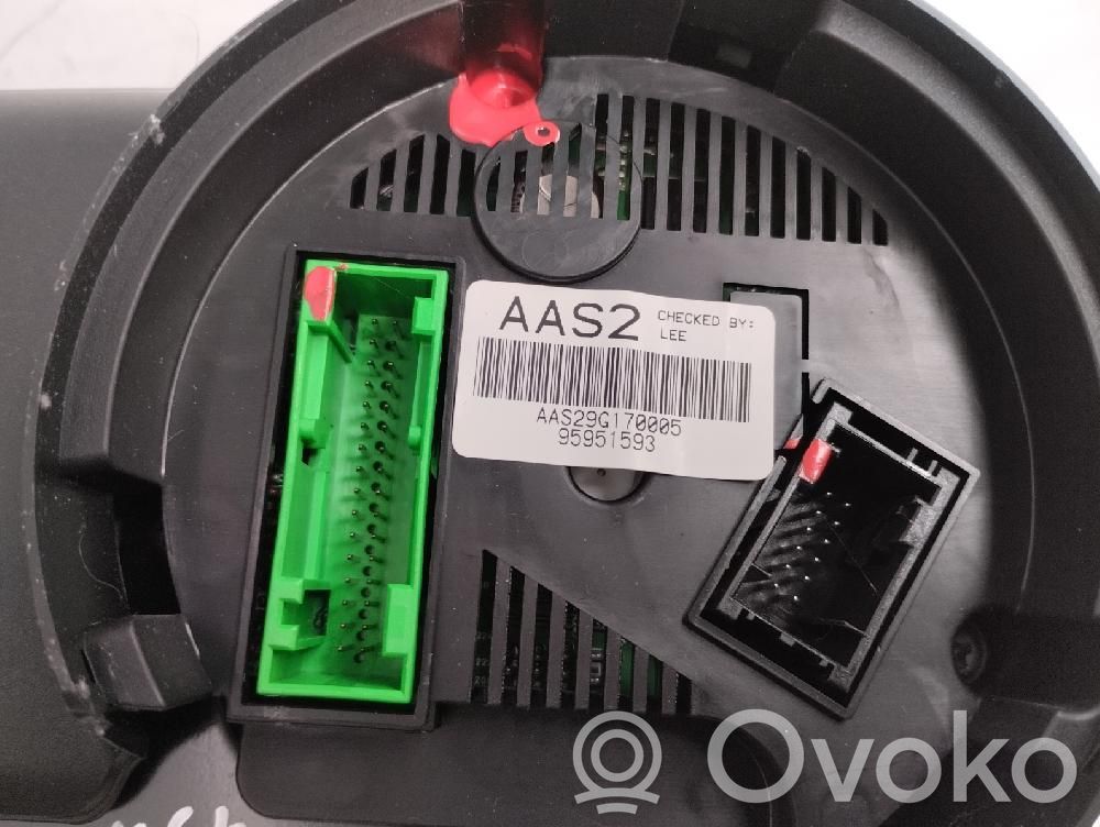 Chevrolet Spark Speedometer (instrument cluster) 
