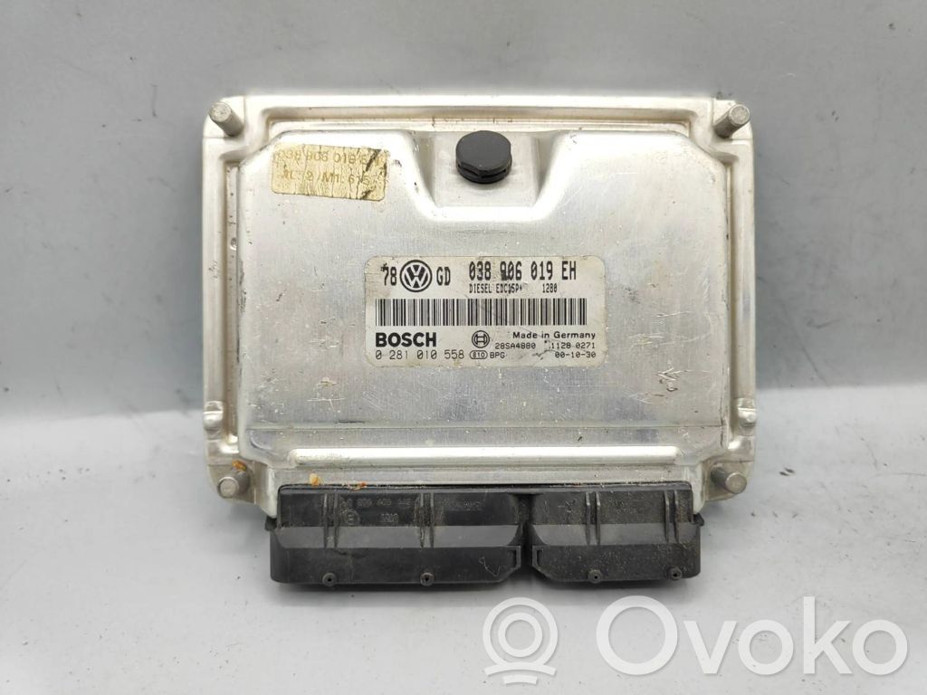 Engine control unit/module   038906019EH,28SA4880,0281010558