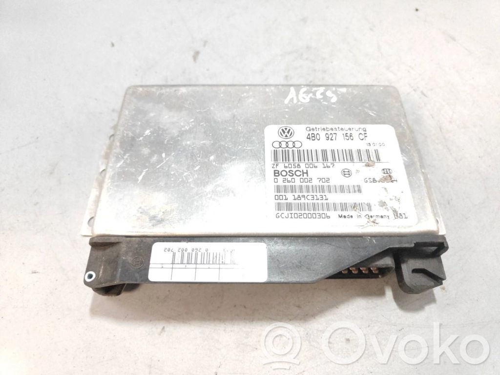 Gearbox control unit/module   4B0927156CF,6058006167