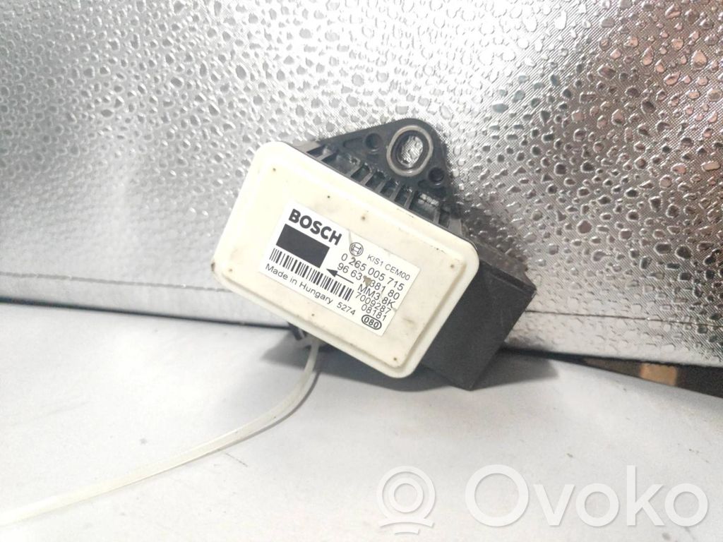 Citroen C4 Grand Picasso ESP (elektroniskās stabilitātes programmas) sensors (paātrinājuma sensors) 