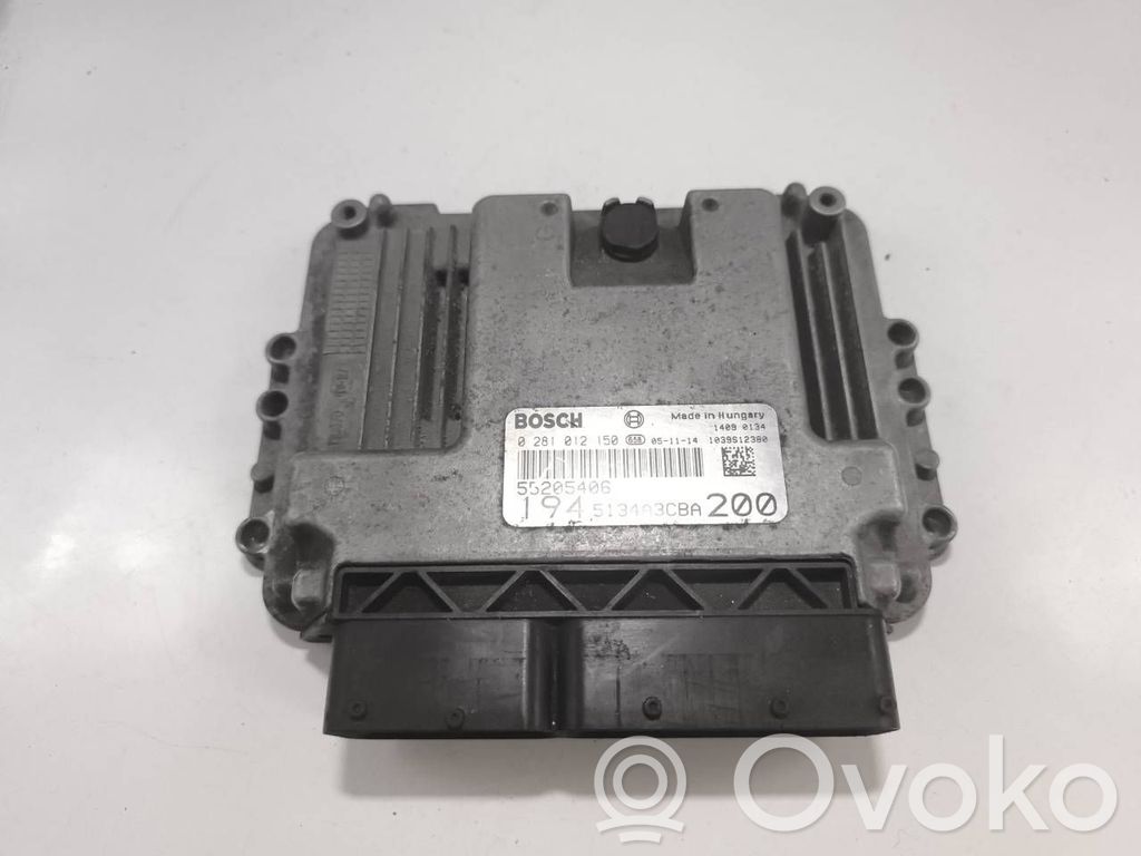 Engine control unit/module   0281012150,55205406