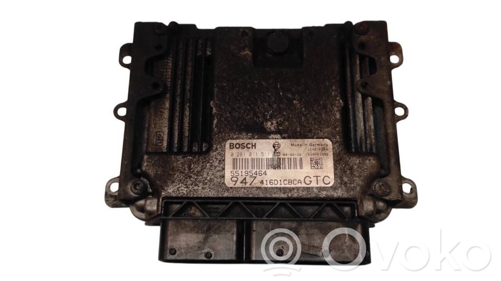 Engine control unit/module   0281011511,55195464,416D1CBCA