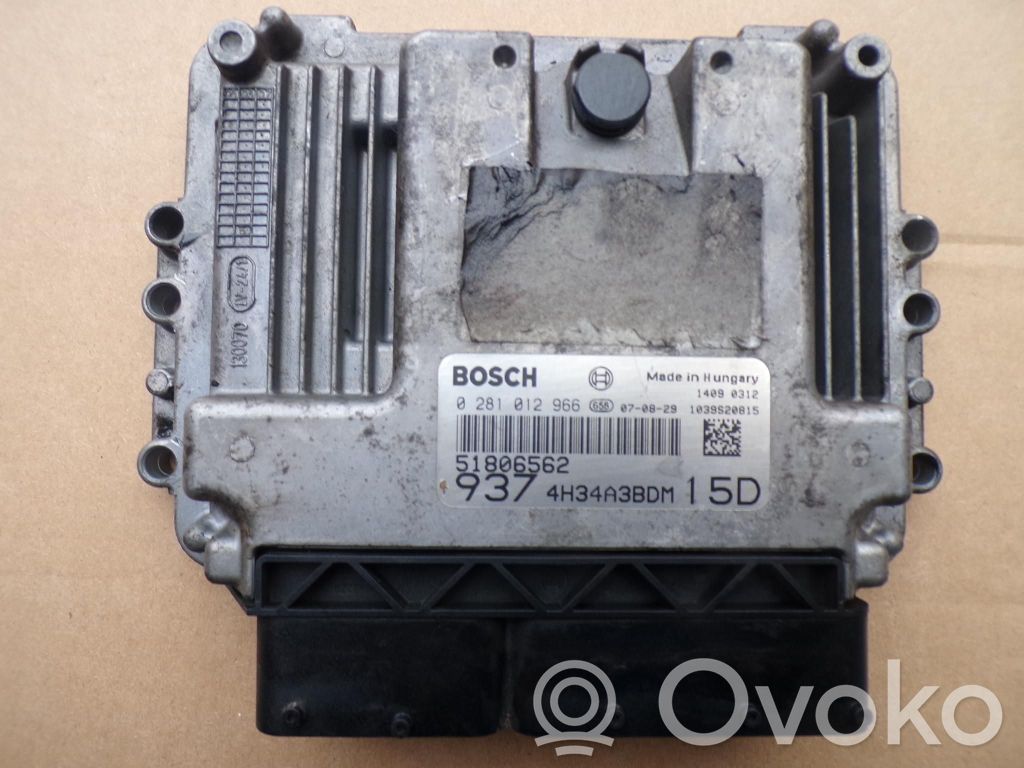 Engine control unit/module ECU   0281012966,0281012966