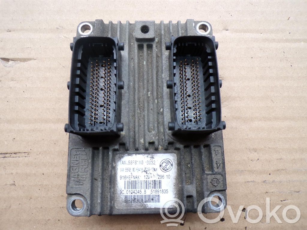 Lancia Y 840 Komputer / Sterownik ECU silnika 