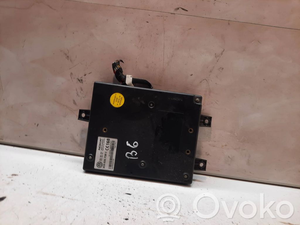 Volkswagen PASSAT B6 Telefono valdymo blokas 