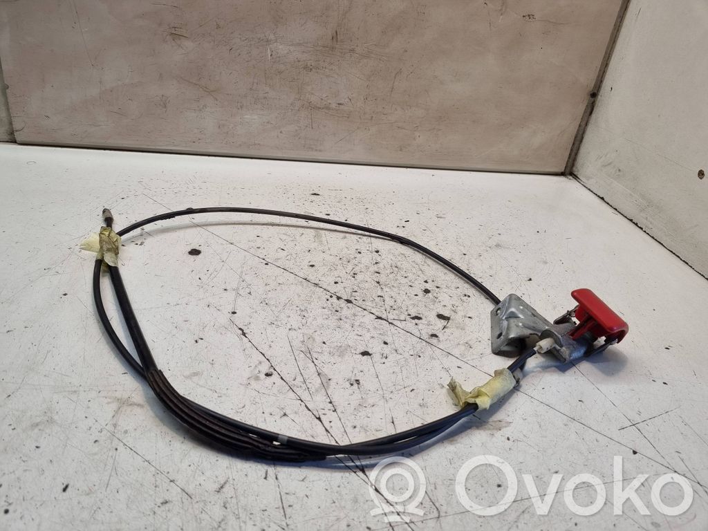 Volvo V50 Poignée, déverrouillage du capot moteur 