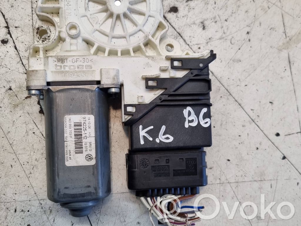 Volkswagen PASSAT B6 Motor macara geam ușă spate 