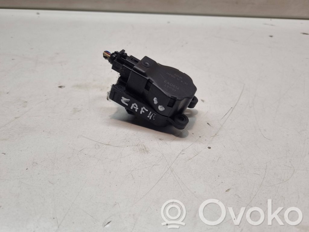 Opel Zafira B Air flap motor/actuator 
