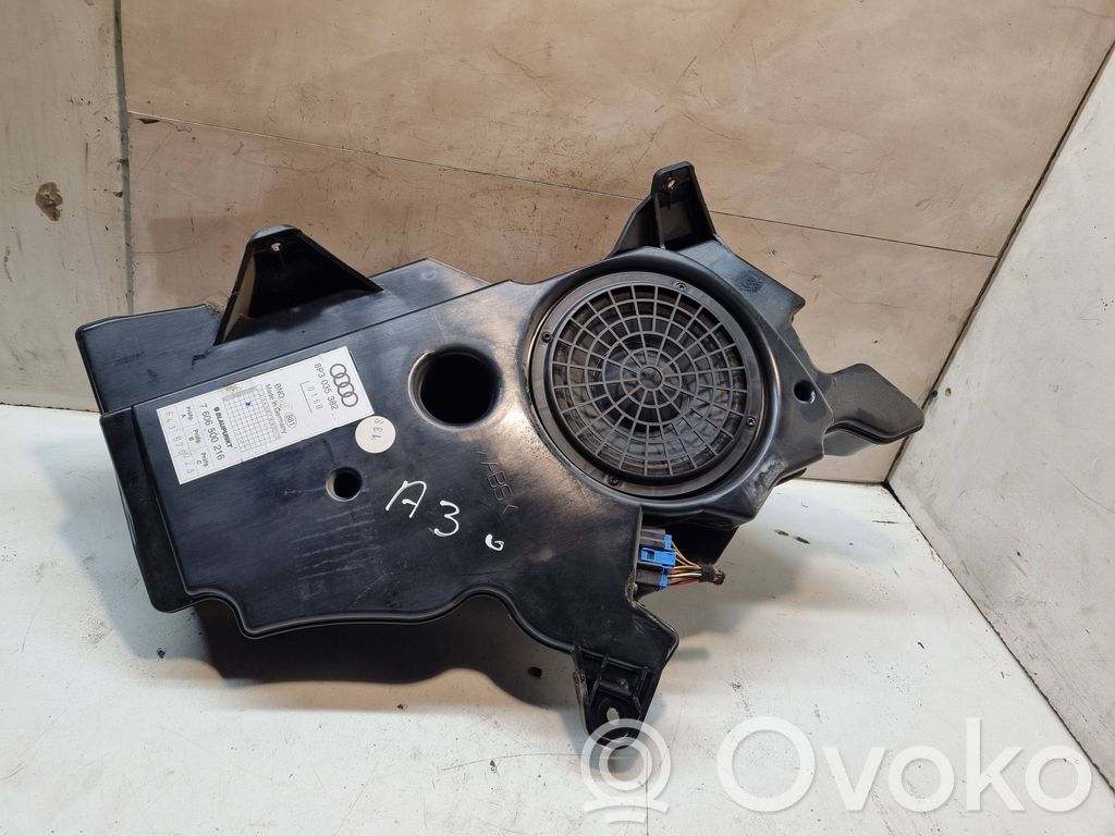 Audi A3 S3 8P Enceinte subwoofer 