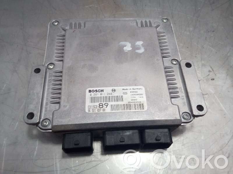 Peugeot 307 Sterownik / Moduł ECU 