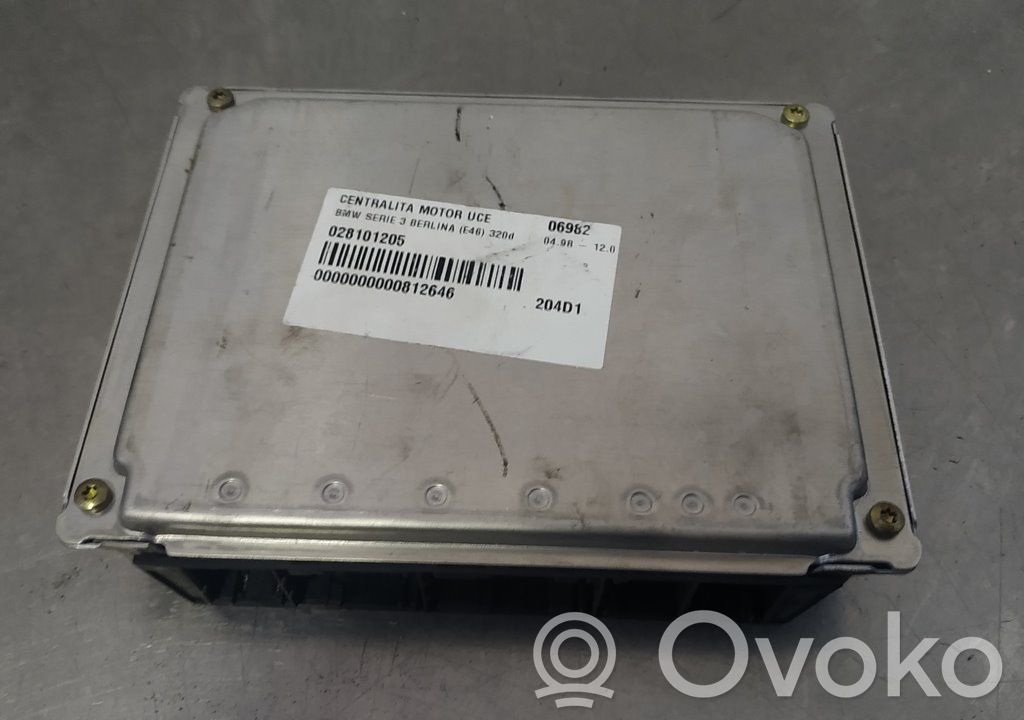 BMW 3 E36 Calculateur moteur ECU 