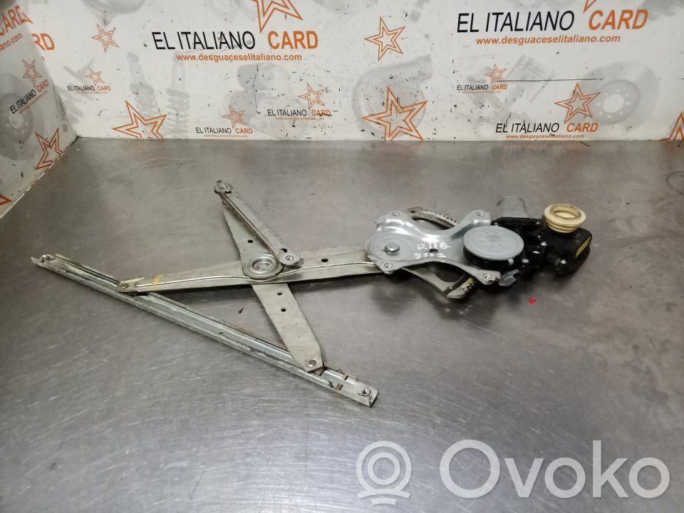 Front door manual window regulator