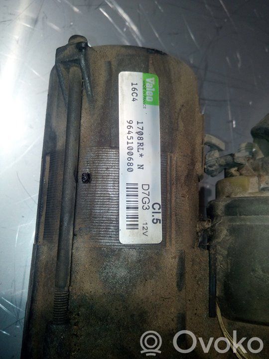 Motor de arranque   9645100680,0678
