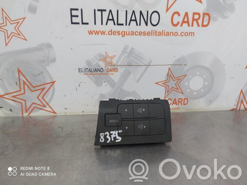 Citroen Jumper Panel lighting control switch 