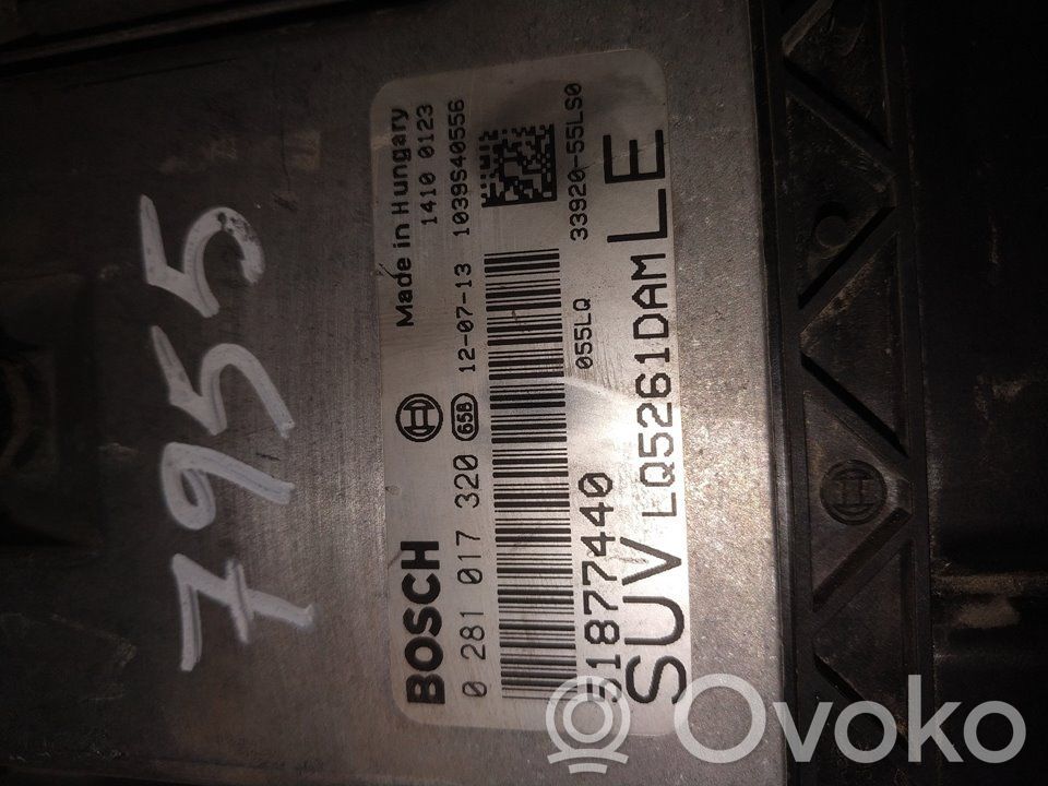 Suzuki SX4 Dzinēja vadības bloks 