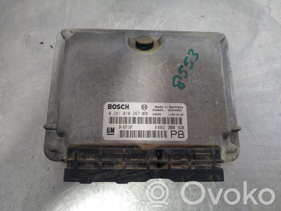 Engine control unit/module   0281010267,8553