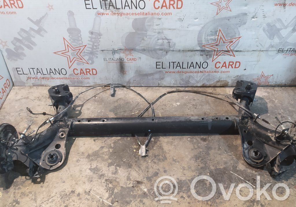 Eje trasero con reductor   6606