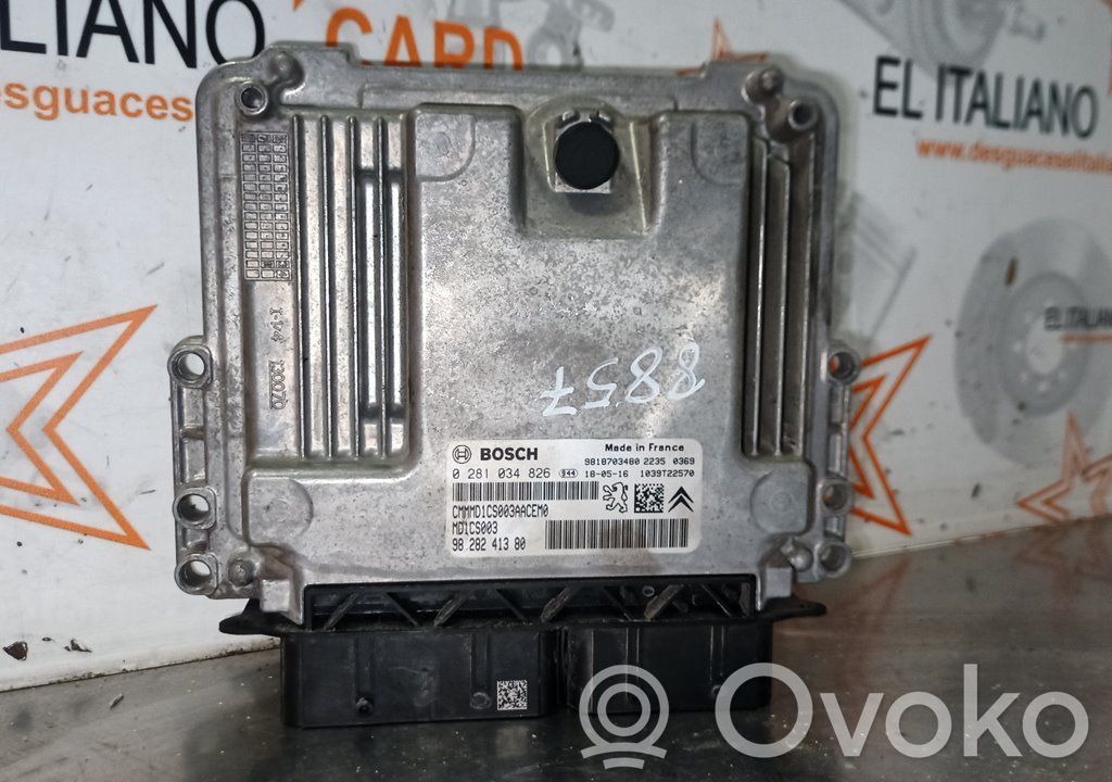 Citroen C4 SpaceTourer Engine control unit/module 