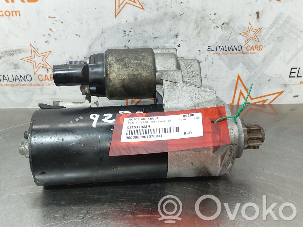 Motor de arranque   02E911023H