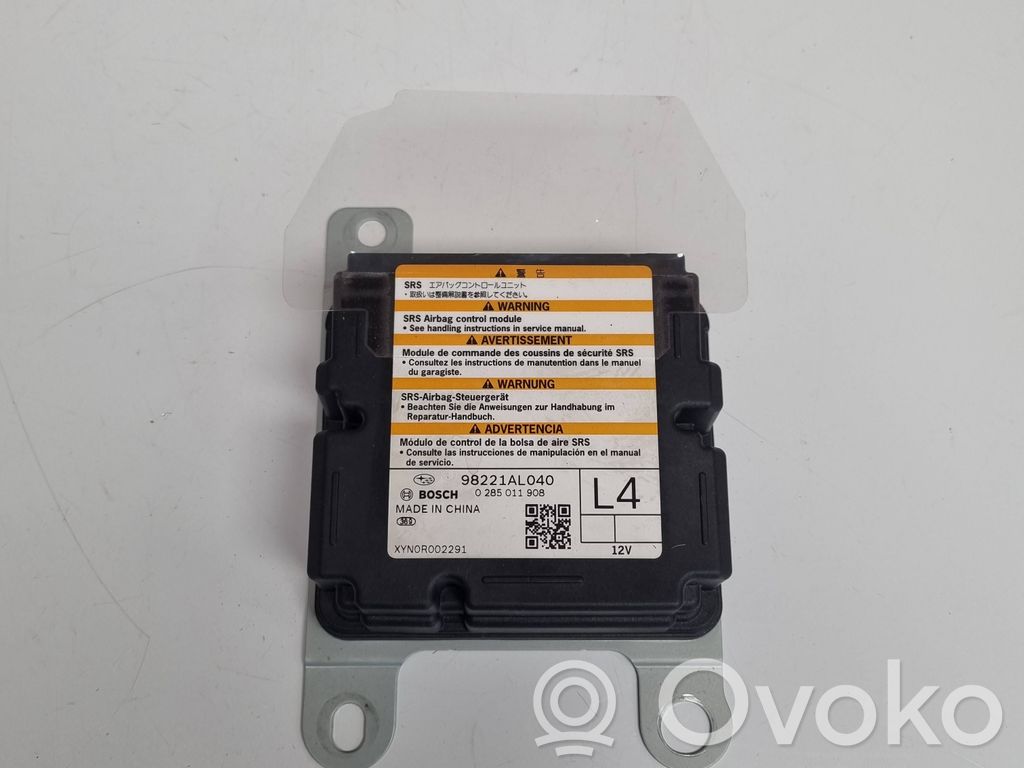 Subaru Outback (BS) Airbag control unit/module 