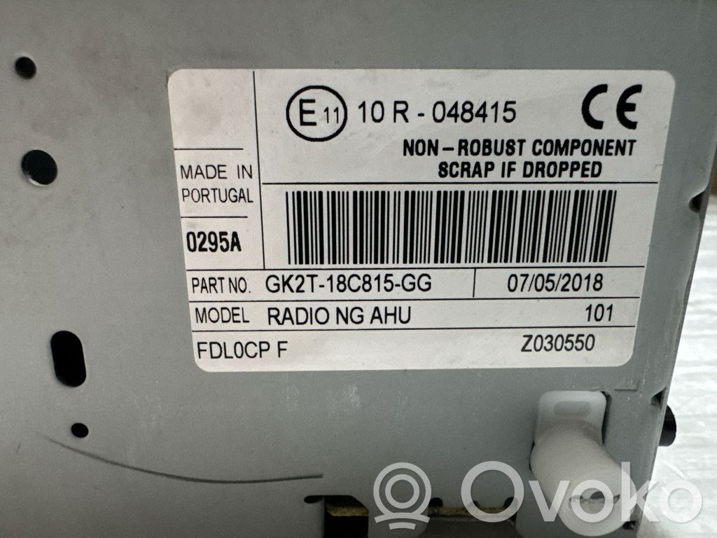 Ford Transit Panel / Radioodtwarzacz CD/DVD/GPS 