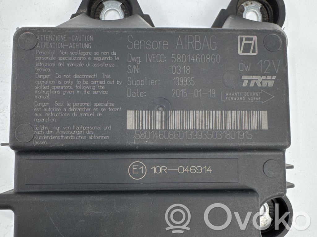 Iveco Daily 6th gen Centralina/modulo airbag 