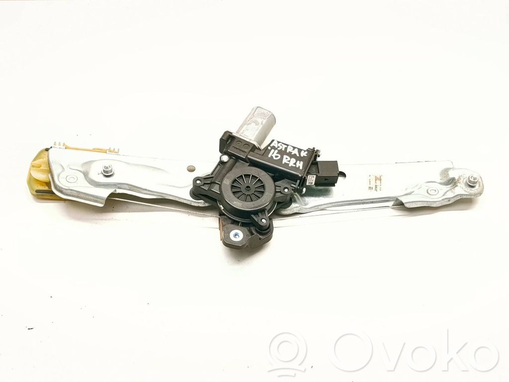 Opel Astra K Regulador de puerta trasera con motor 