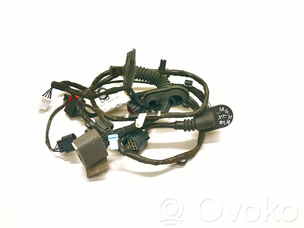 Jaguar XF X250 Cableado de puerta trasera 
