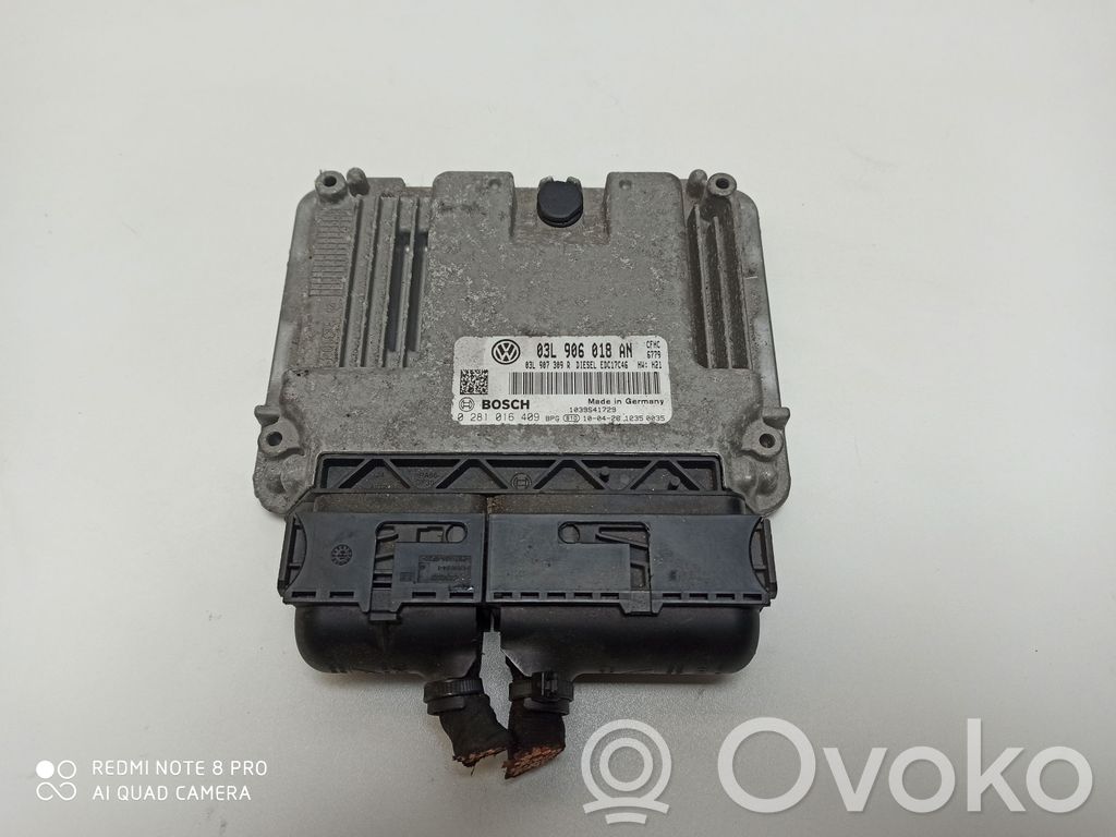 Engine control unit/module   03L906018N,03L907309R