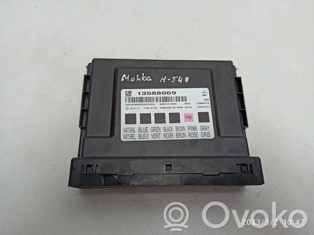 Módulo de confort/conveniencia   13588069