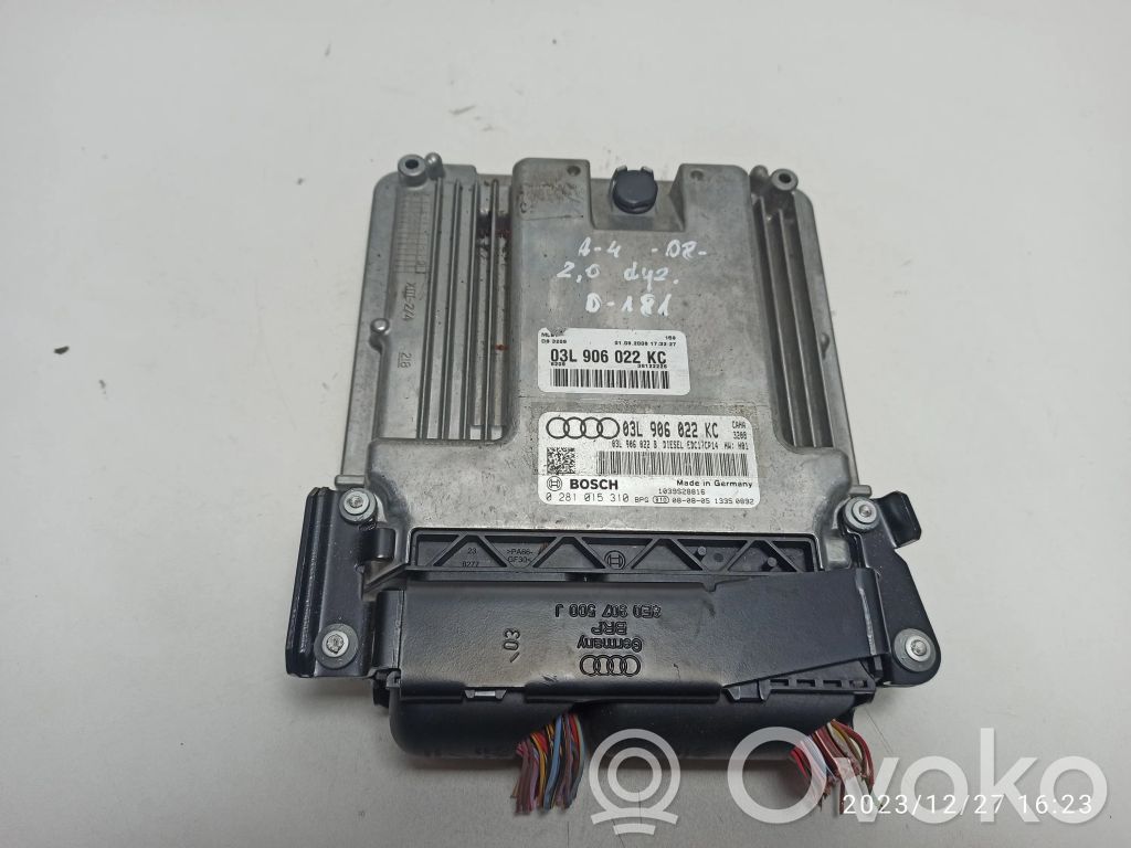 Engine control unit/module   03L906022KC