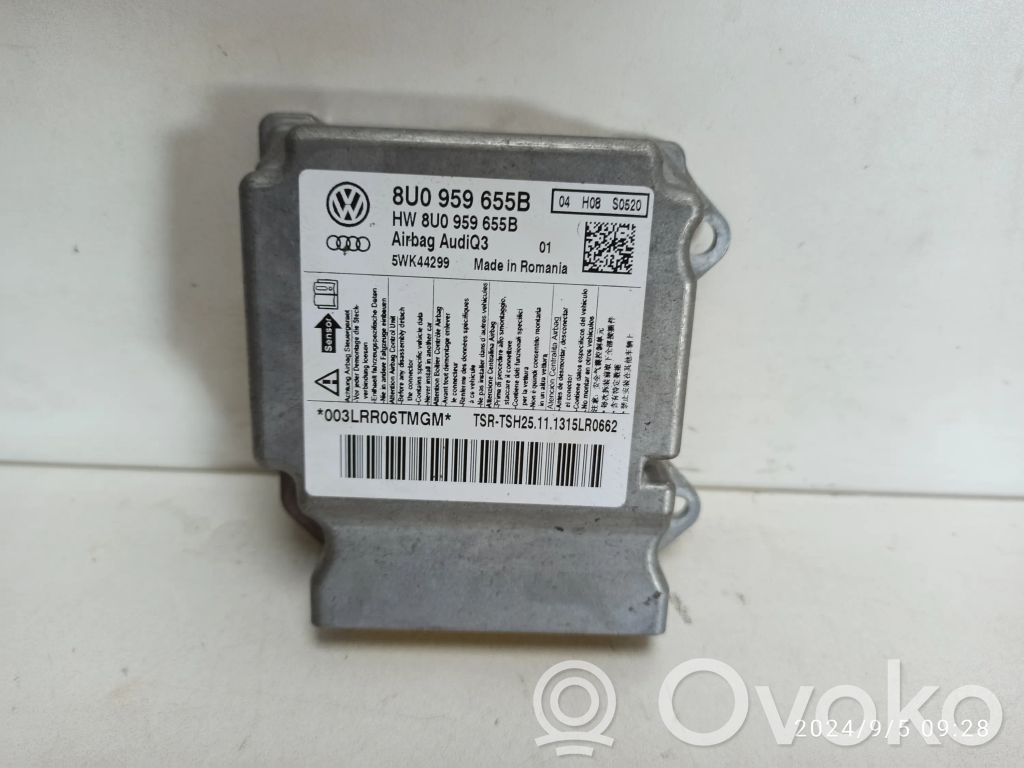 Airbag control unit/module   8U0959655B