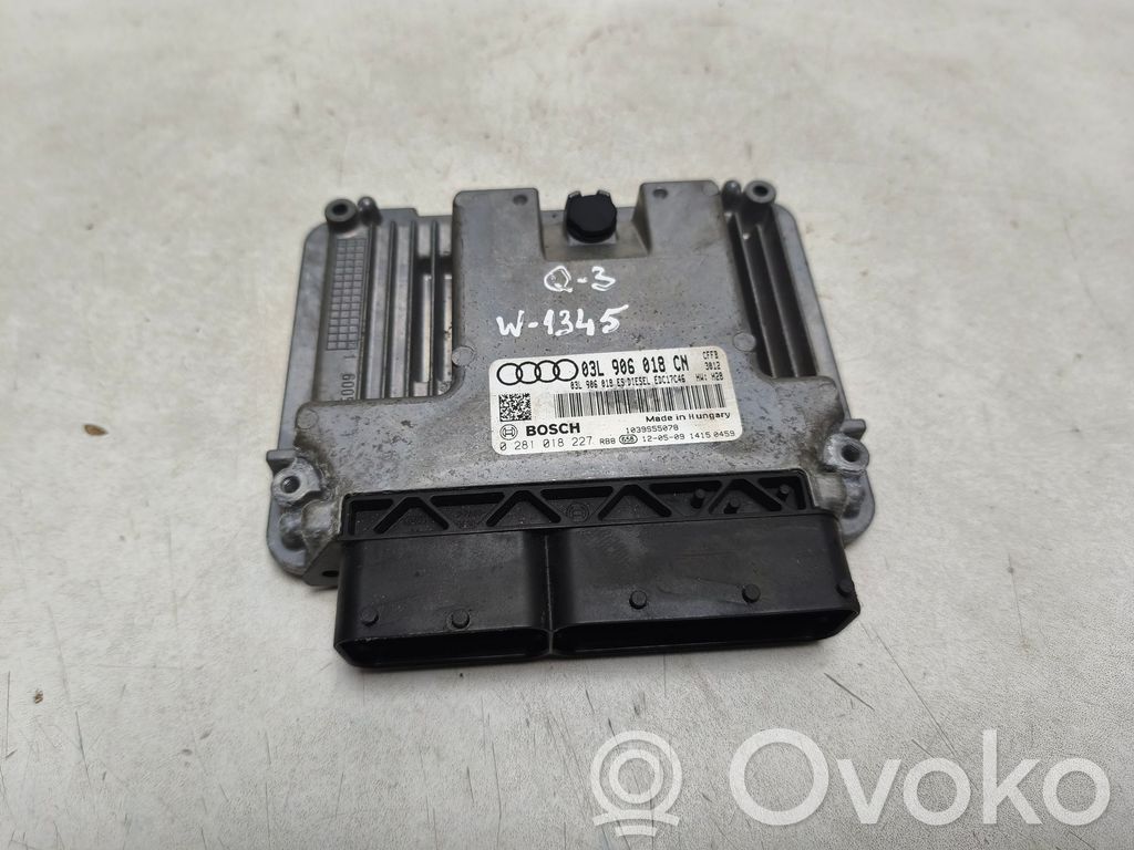 Audi Q3 8U Engine control unit/module 