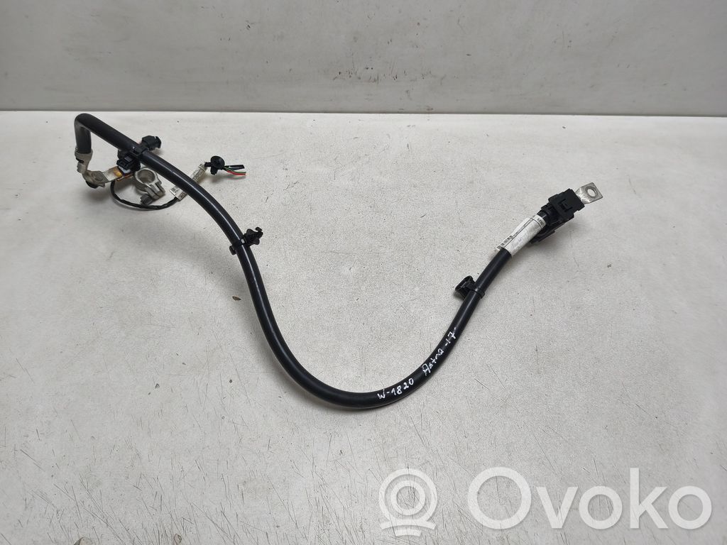 Negative earth cable (battery)   39017440