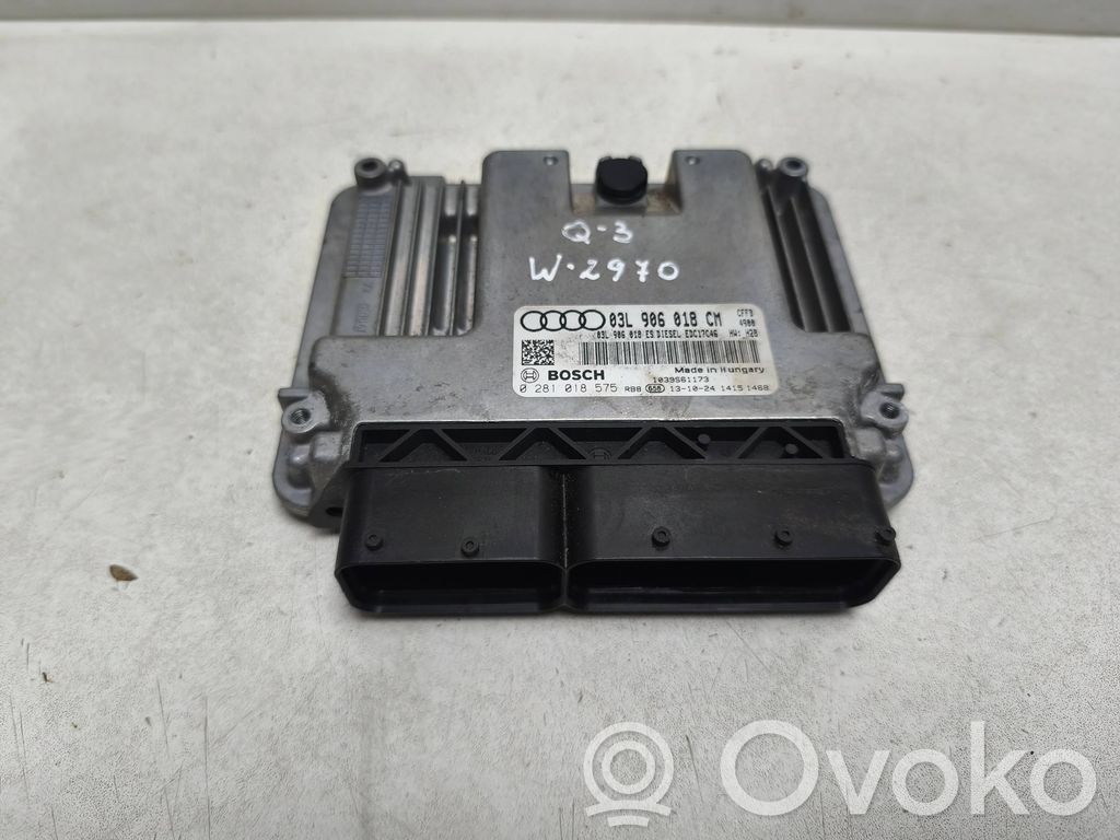 Audi Q3 8U Engine control unit/module 