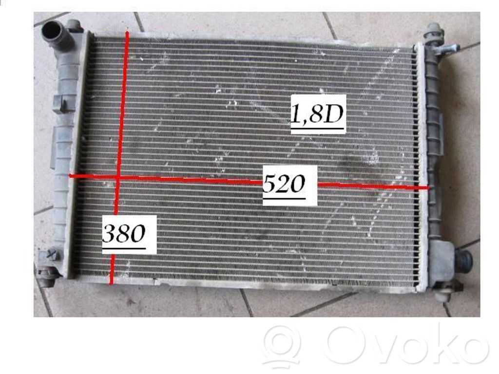 Ford Fiesta Radiatore di raffreddamento 