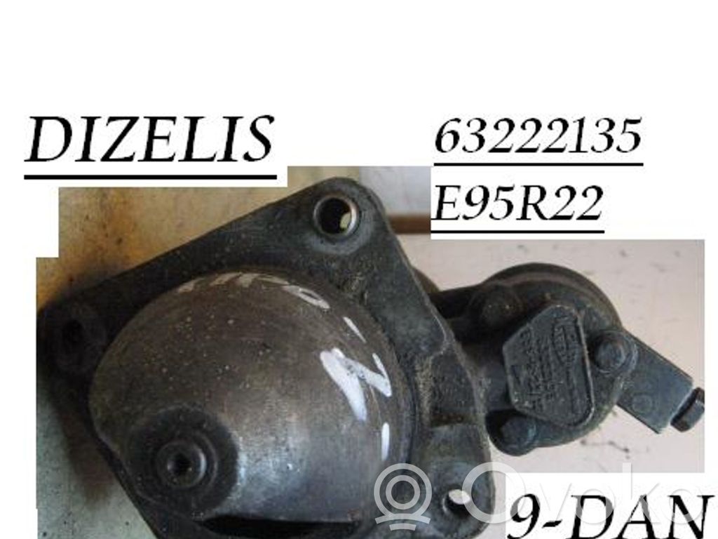 Motor de arranque   63222135,E95R22