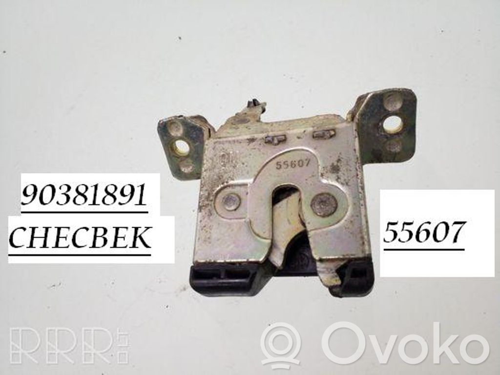 Opel Astra F Tailgate/trunk/boot lock/catch/latch 