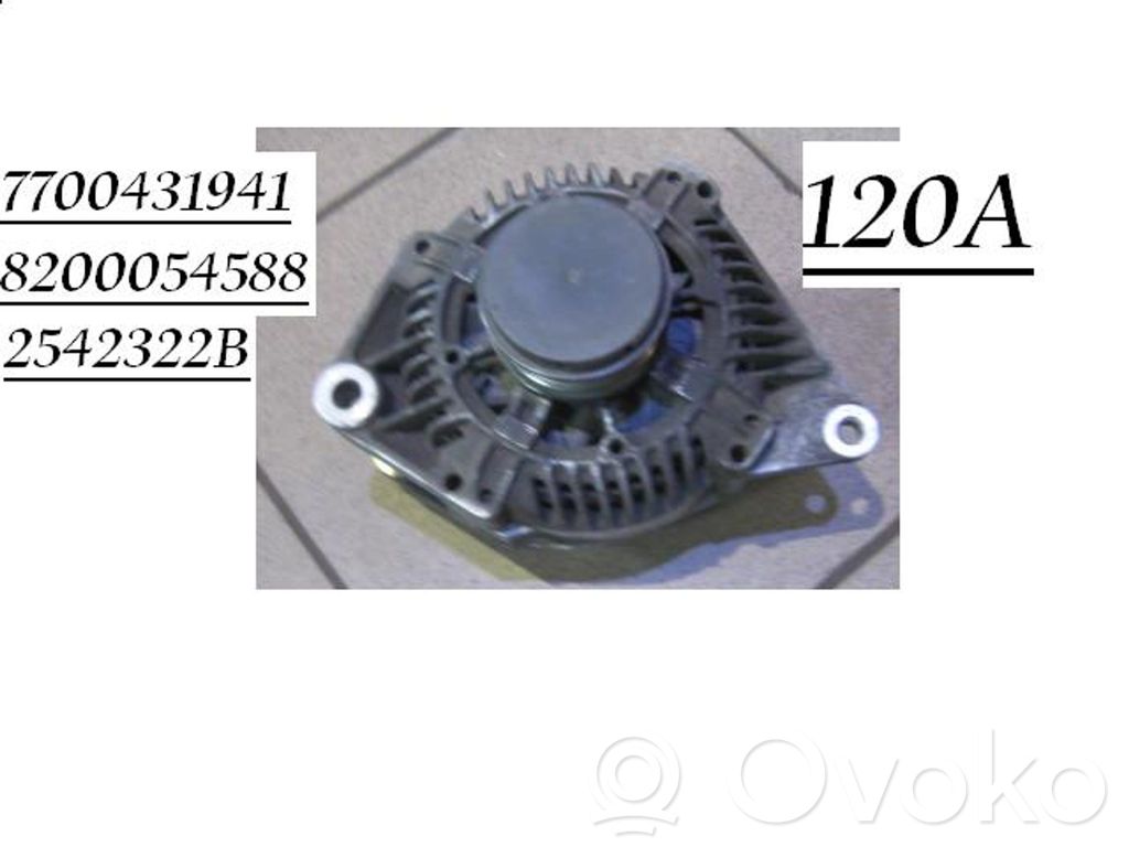 Renault Kangoo II Alternador 