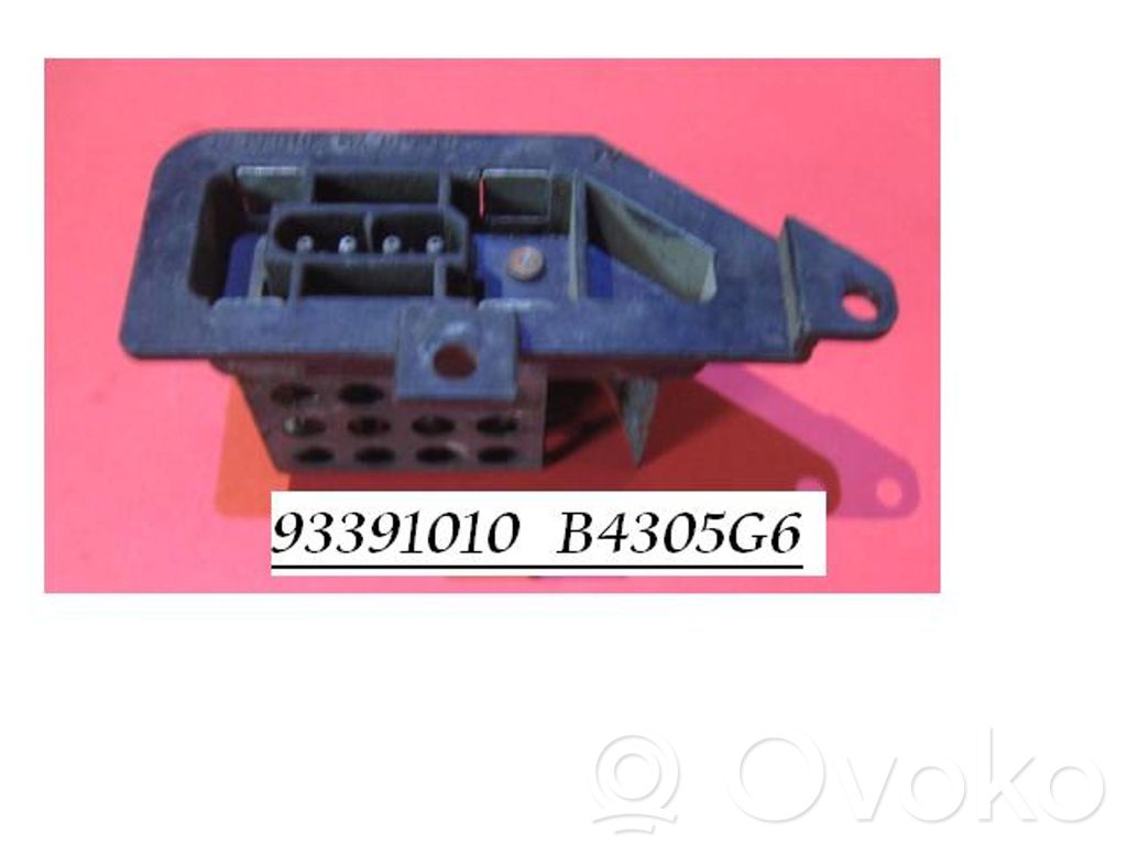 Motor aerotermă/rezistor ventilator   93391010,B4305G6