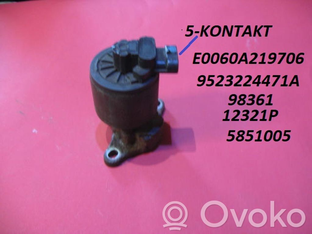 Opel Astra G Válvula EGR 