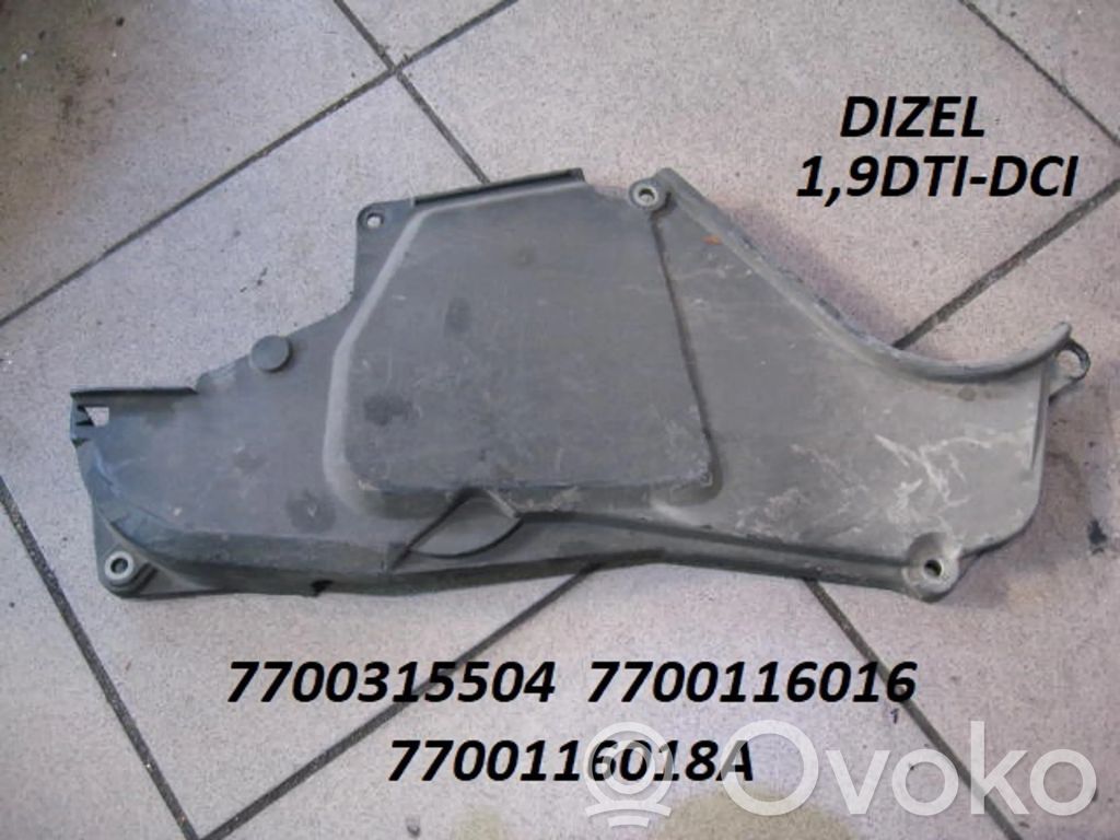 Renault Laguna II Cache carter courroie de distribution 
