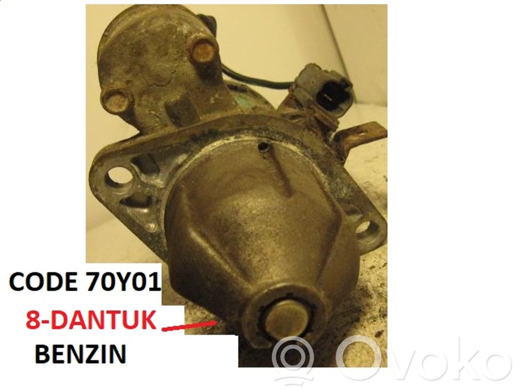Nissan NX 100 Motor de arranque 