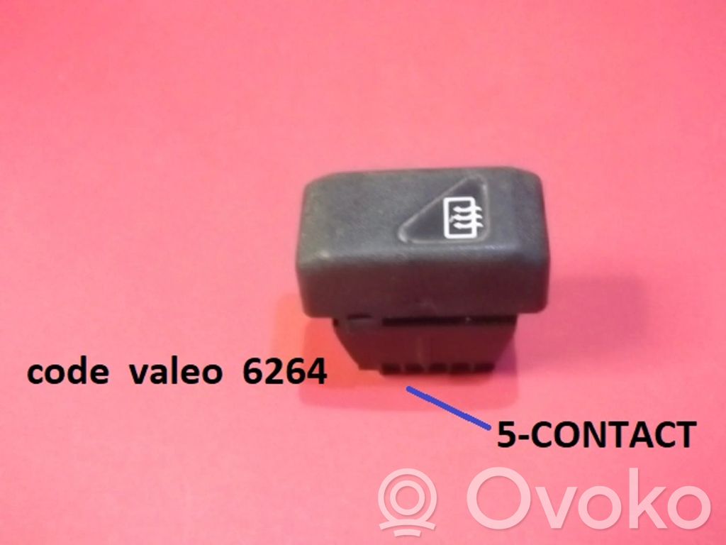 Renault Espace II Windscreen/window heater switch 